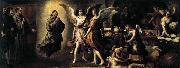 Bartolome Esteban Murillo Angels Kitchen painting